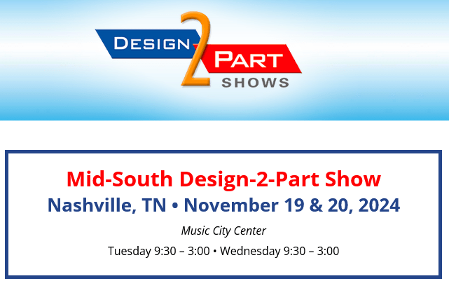 Design-2-Part Show 2024 Nashville